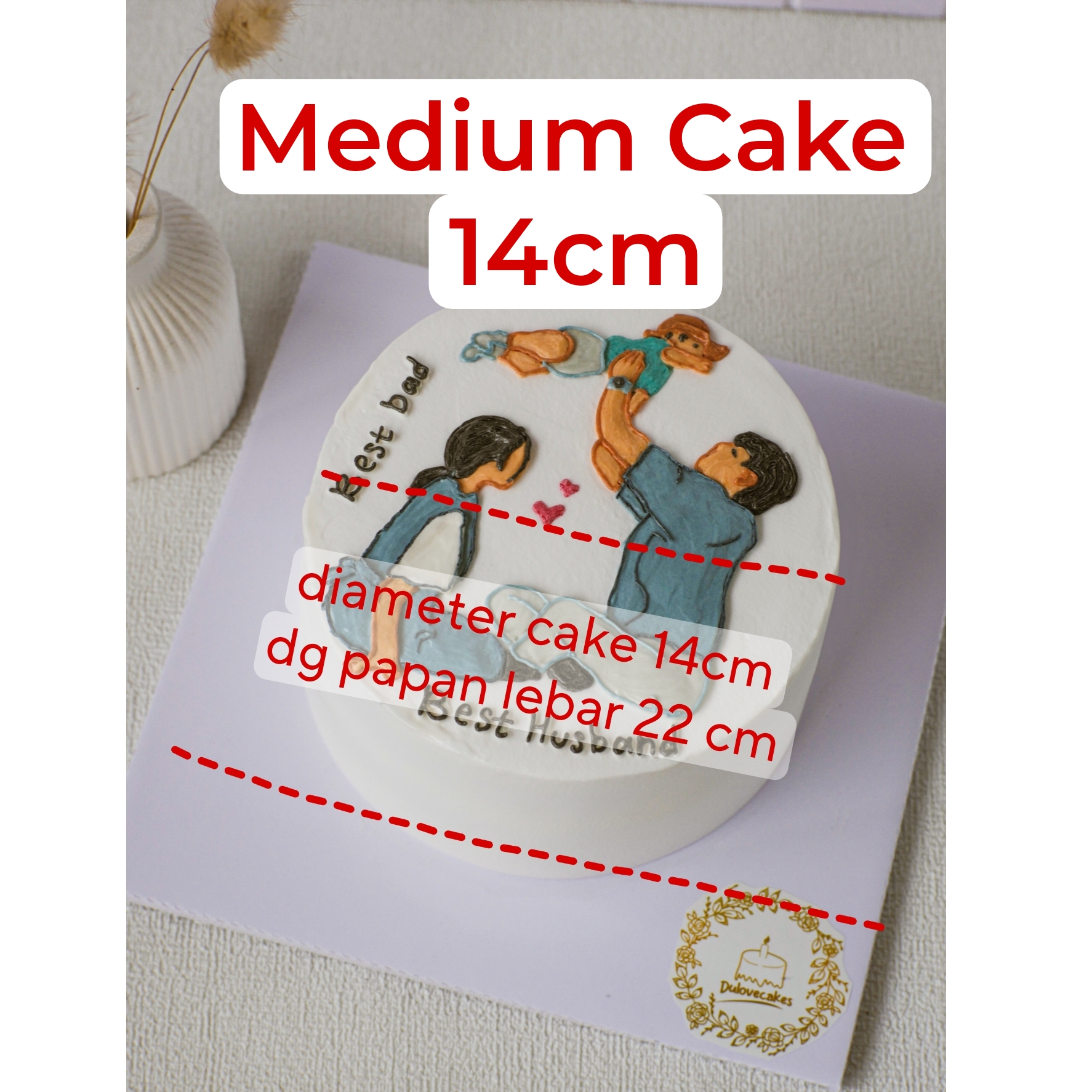 medium cake